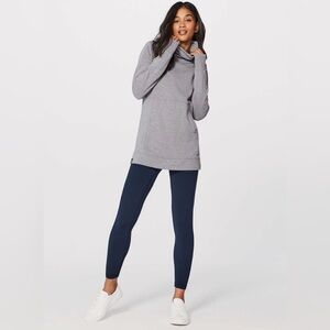 Lululemon Gray Funnel Neck Pullover